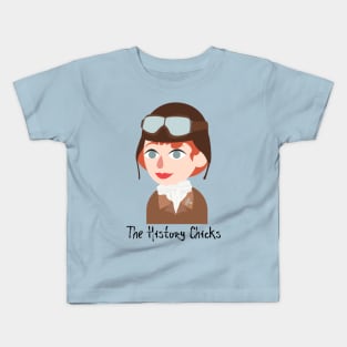 Amelia Earhart Kids T-Shirt